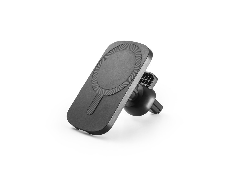 KOCH. Supporto per smartphone da auto con caricatore magnetico wireless 15W in ABS riciclato (100% rABS) FullGadgets.com