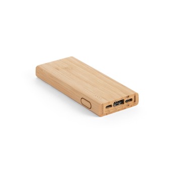 KOHN. Banca di alimentazione da 5'000 mAh in bambù FullGadgets.com