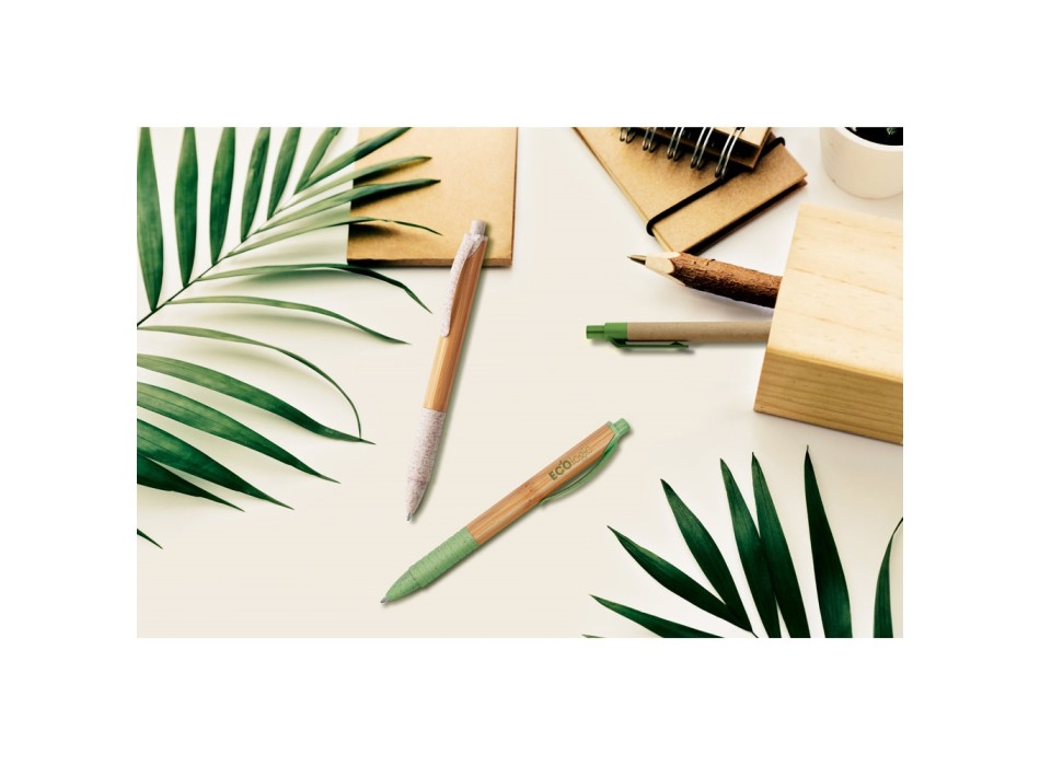 KUMA. enna a sfera in bambù con clip gomma antiscivolo FullGadgets.com