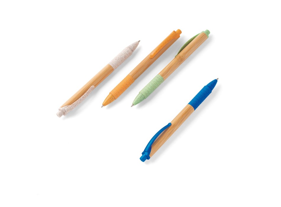 KUMA. enna a sfera in bambù con clip gomma antiscivolo FullGadgets.com