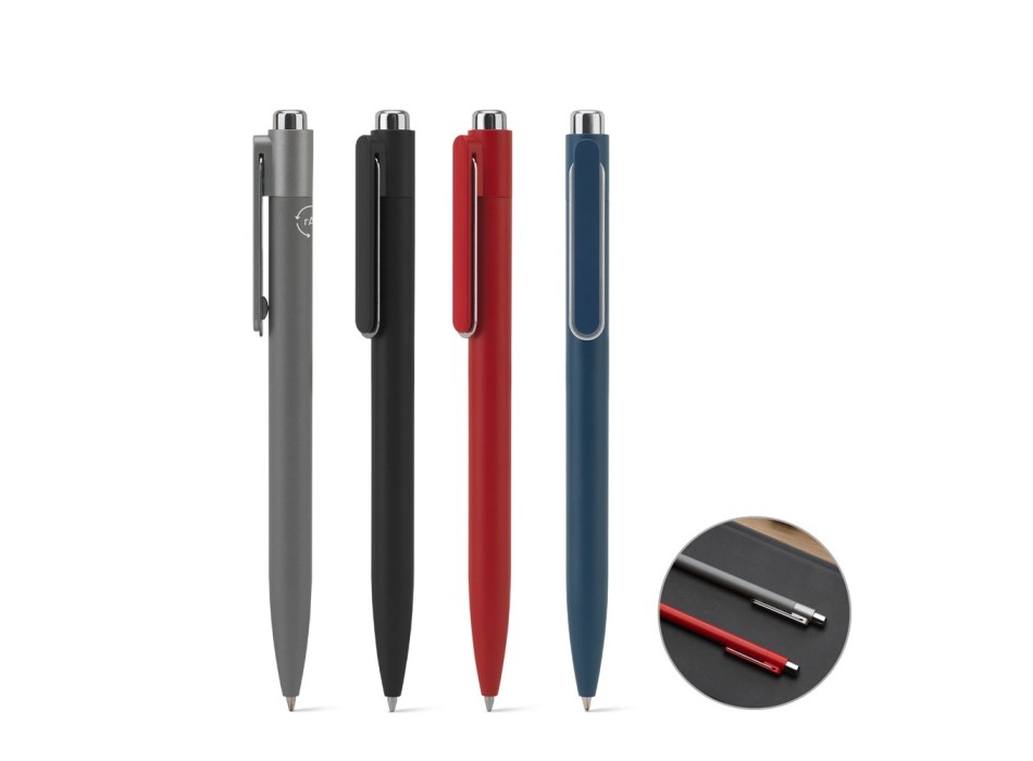 KYLIE. Penna a sfera in alluminio (riciclato al 94%) con clip innovativa FullGadgets.com