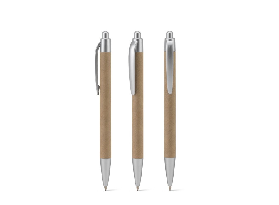 KYRA. Penna a sfera realizzata al 100% con cartariciclata e dettagli in ABS riciclato (100% rABS) FullGadgets.com