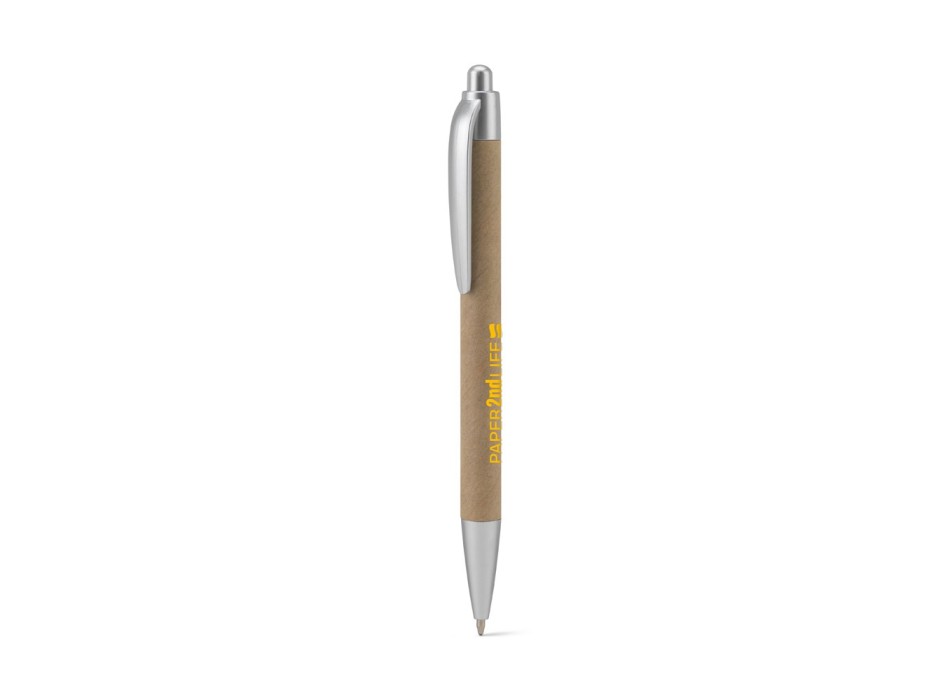 KYRA. Penna a sfera realizzata al 100% con cartariciclata e dettagli in ABS riciclato (100% rABS) FullGadgets.com