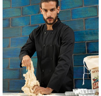 L Sleeve Chef Jacket 65%P 35%C FullGadgets.com