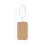 LABEL RECTANGULAR. Etichetta rettangolare realizzata in carta riciclata al 100% (700 g/m²)