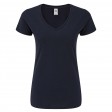 LADIES 150 V-NECK T 100% COT FullGadgets.com
