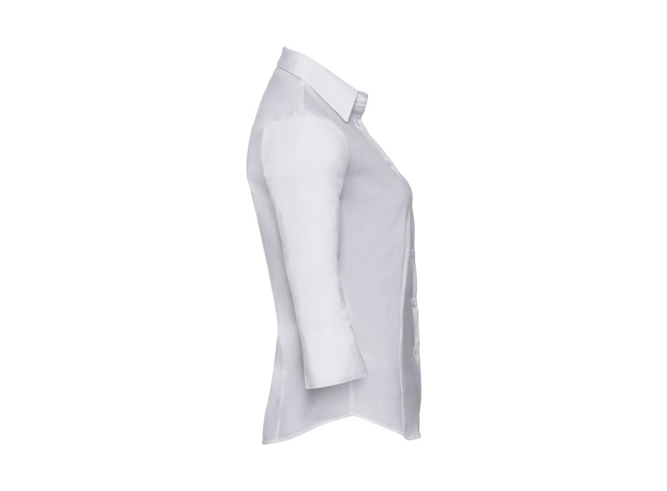Ladies' 3/4 Sleeve Easy Care Fitted Shirt FullGadgets.com