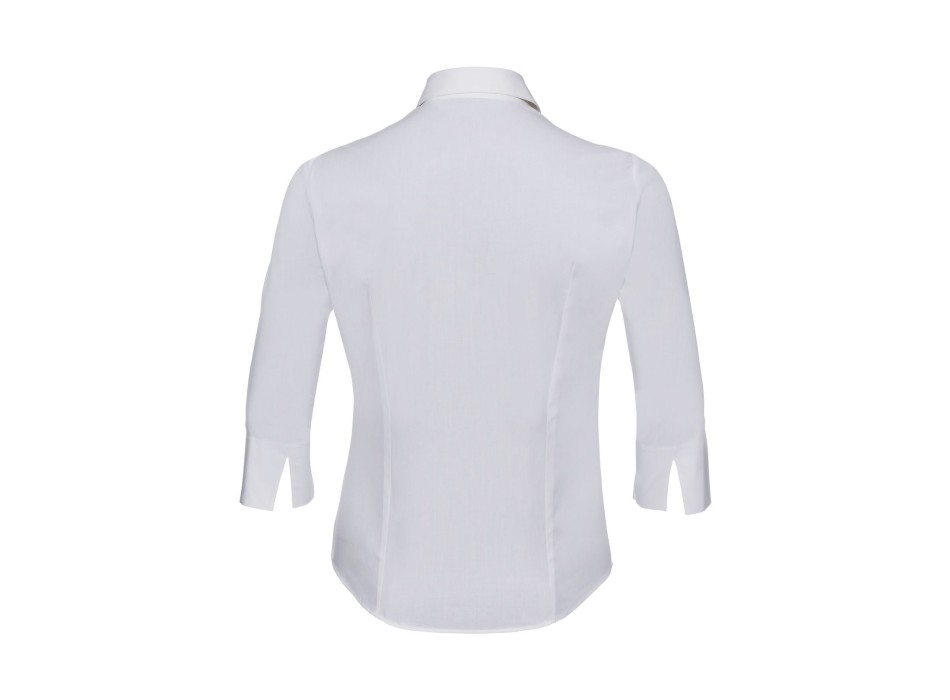 Ladies' 3/4 Sleeve Easy Care Fitted Shirt FullGadgets.com
