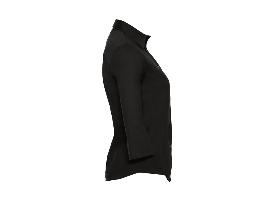 Ladies' 3/4 Sleeve Easy Care Fitted Shirt FullGadgets.com