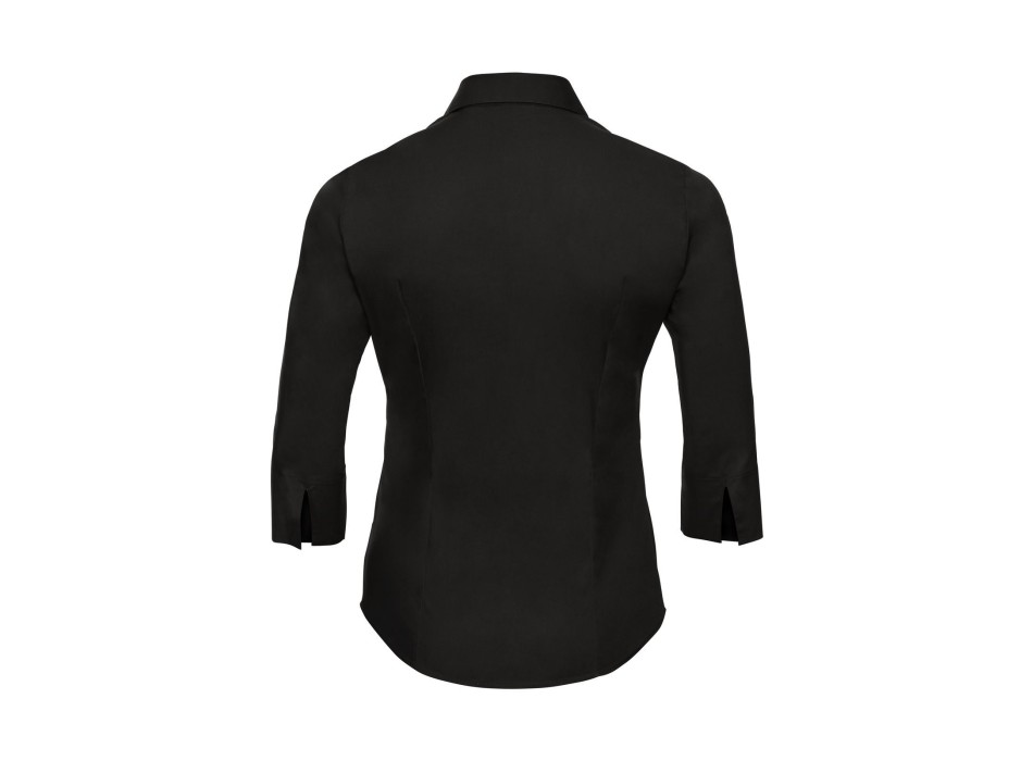Ladies' 3/4 Sleeve Easy Care Fitted Shirt FullGadgets.com