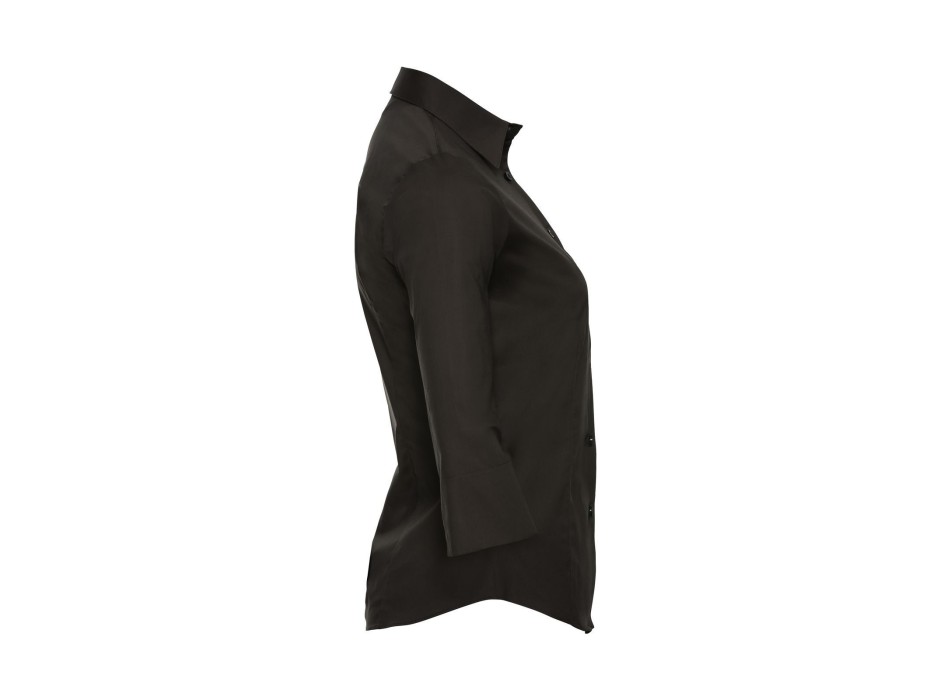 Ladies' 3/4 Sleeve Easy Care Fitted Shirt FullGadgets.com