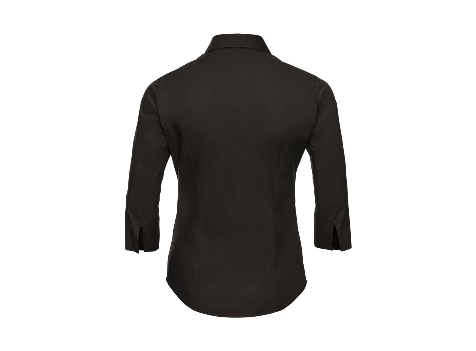 Ladies' 3/4 Sleeve Easy Care Fitted Shirt FullGadgets.com