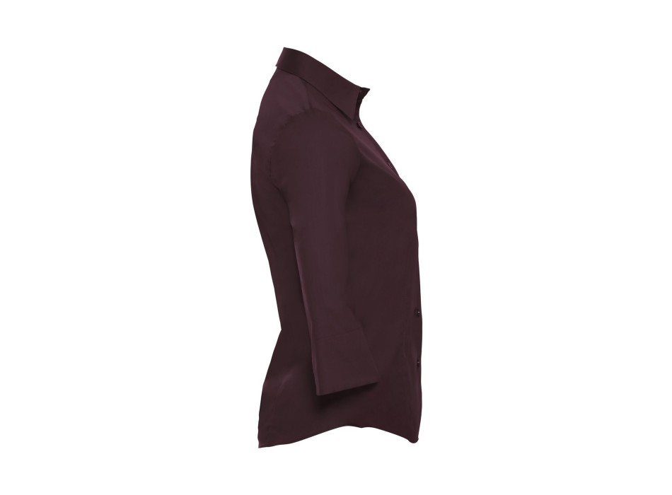 Ladies' 3/4 Sleeve Easy Care Fitted Shirt FullGadgets.com