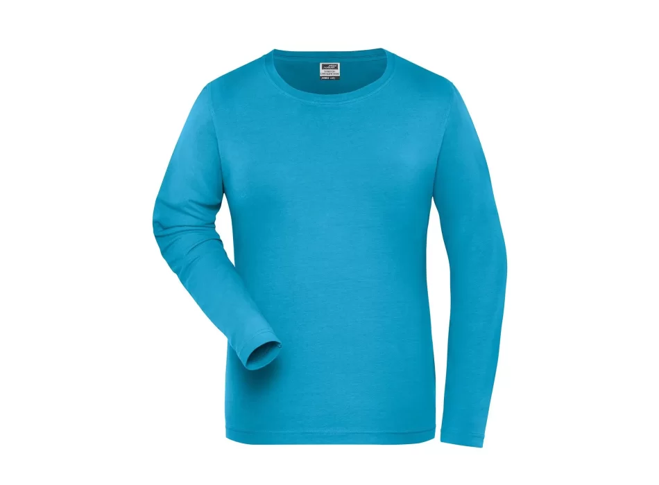 Ladies' Bio Stretch-Longsleeve Work - Solid FullGadgets.com