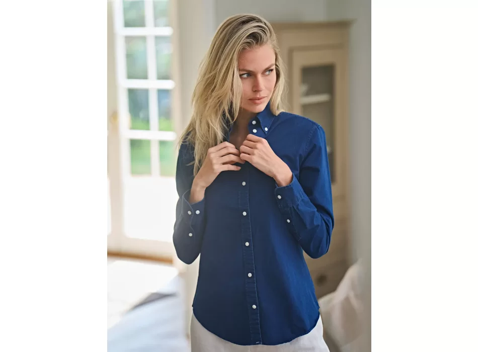 Ladies Casual Twill Shirt FullGadgets.com