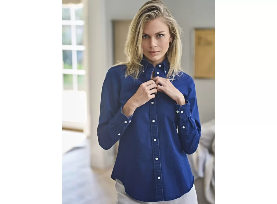 Ladies Casual Twill Shirt FullGadgets.com