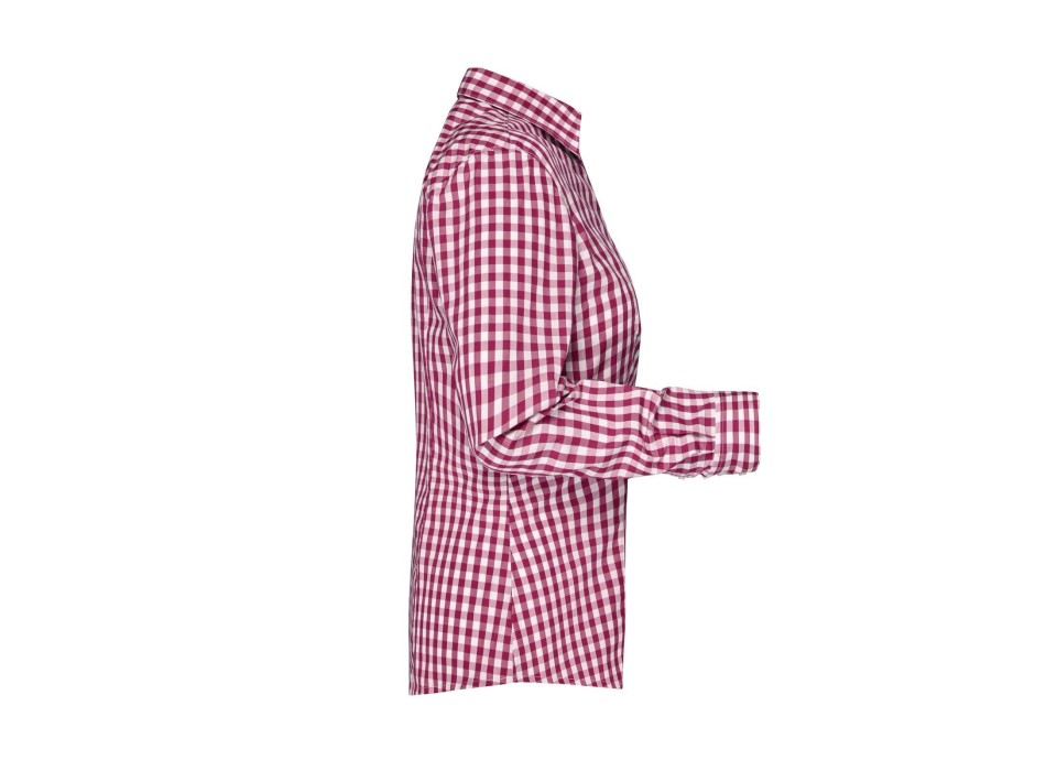 Ladies' Checked Blouse FullGadgets.com