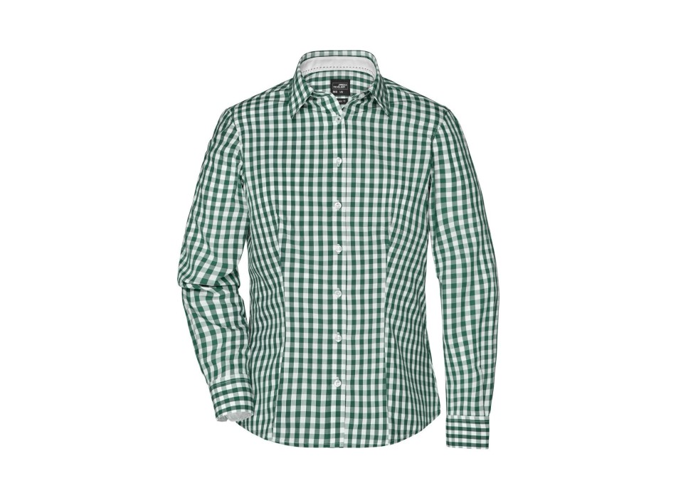 Ladies' Checked Blouse FullGadgets.com