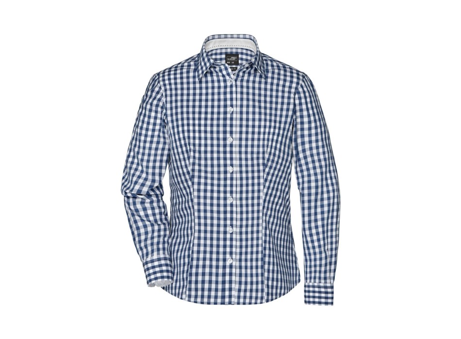 Ladies' Checked Blouse FullGadgets.com