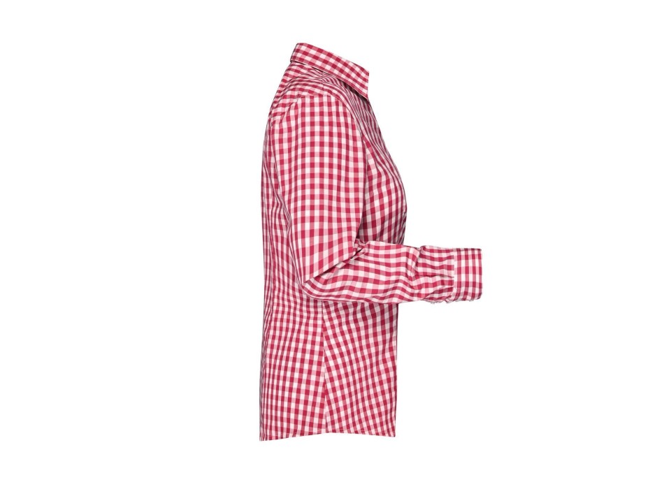 Ladies' Checked Blouse FullGadgets.com
