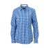 Camicia a Quadri da Donna M/L 100% Cotone Personalizzabile |James 6 Nicholson