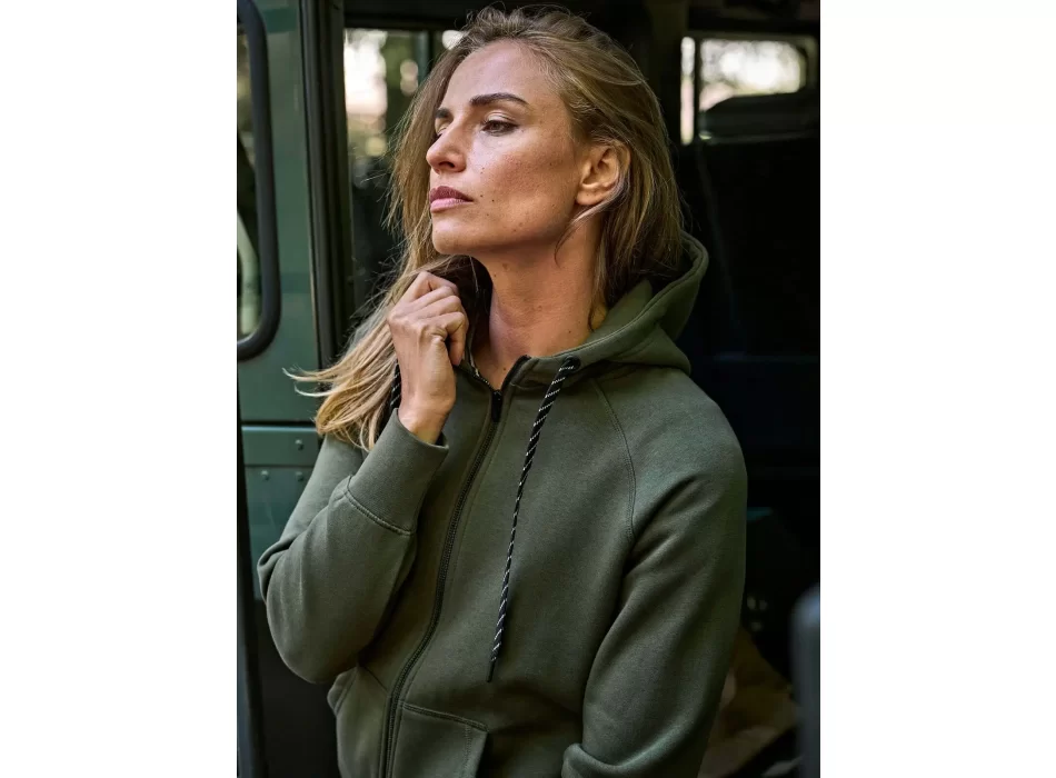 Ladies Fashion Full Zip Hood FullGadgets.com