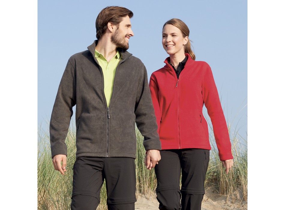 Ladies'  Fleece Jacket 100%P FullGadgets.com