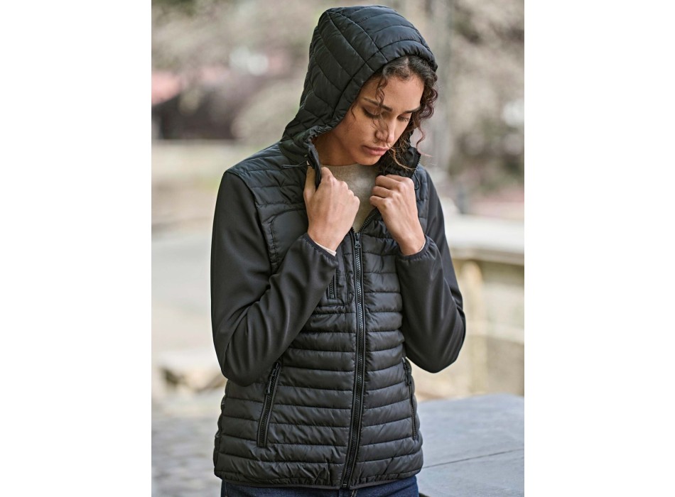 Ladies Hooded Crossover Jacket FullGadgets.com