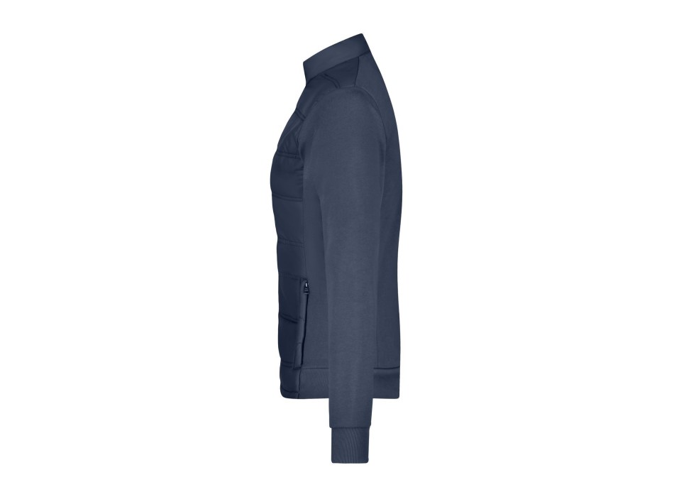 Ladies' Hybrid Sweat Jacket FullGadgets.com