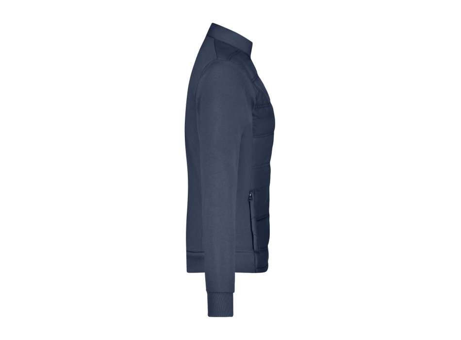 Ladies' Hybrid Sweat Jacket FullGadgets.com
