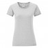 Ladies Iconic T 100% Cotone Personalizzabile |FRUIT OF THE LOOM