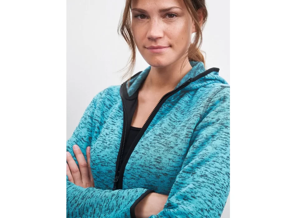 Ladies' Knitted Fleece Hoody FullGadgets.com