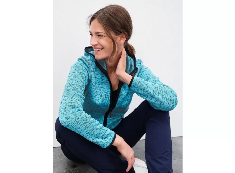 Ladies' Knitted Fleece Hoody FullGadgets.com