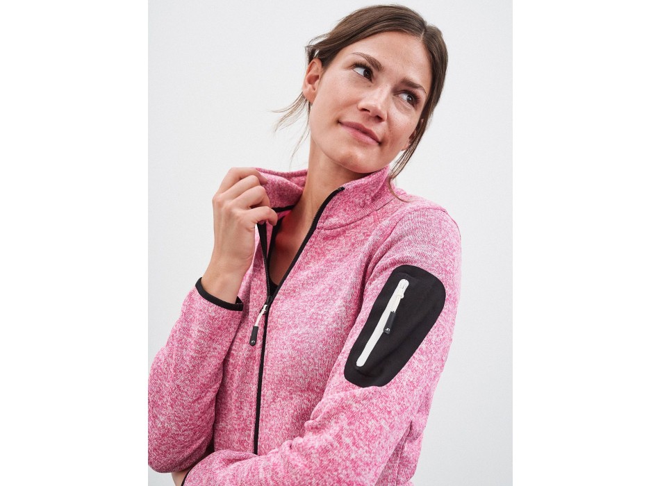 Ladies' Knitted Fleece Jacket FullGadgets.com