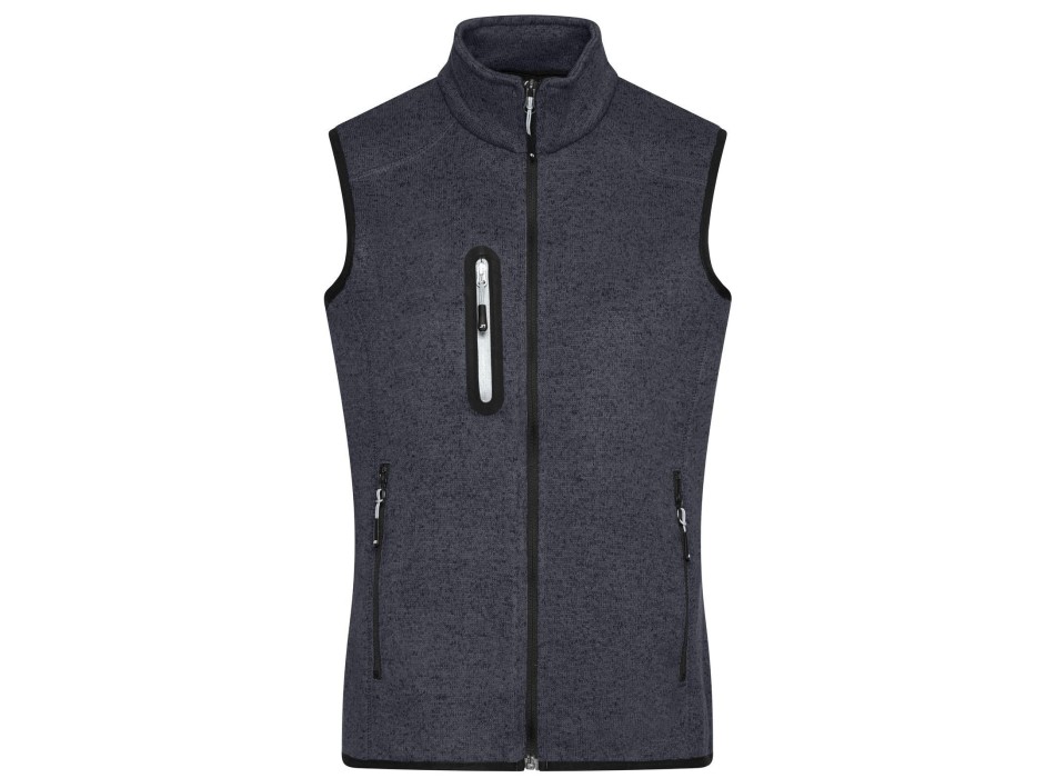 Ladies Knitted Fleece Vest FullGadgets.com