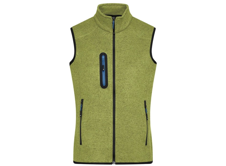 Ladies Knitted Fleece Vest FullGadgets.com