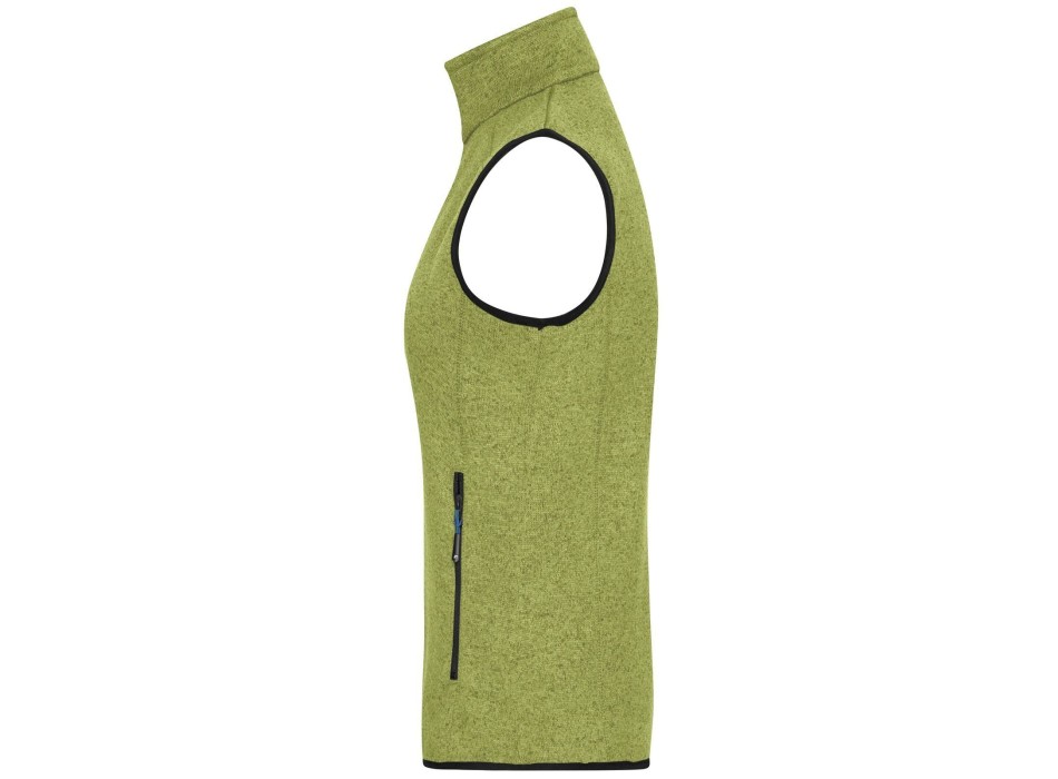 Ladies Knitted Fleece Vest FullGadgets.com