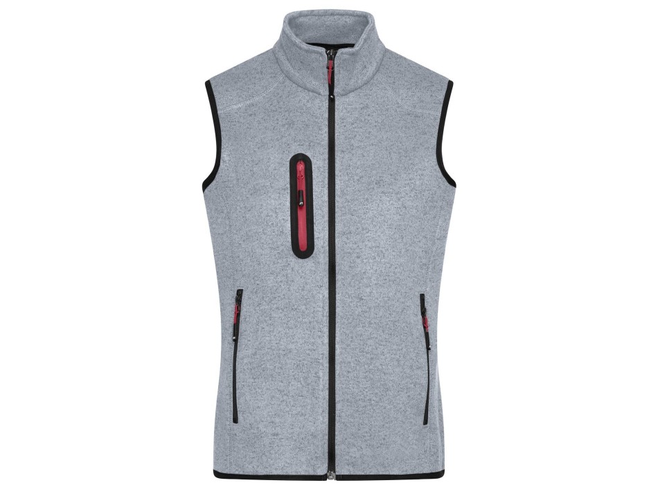 Ladies Knitted Fleece Vest FullGadgets.com