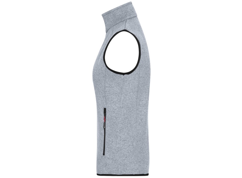 Ladies Knitted Fleece Vest FullGadgets.com