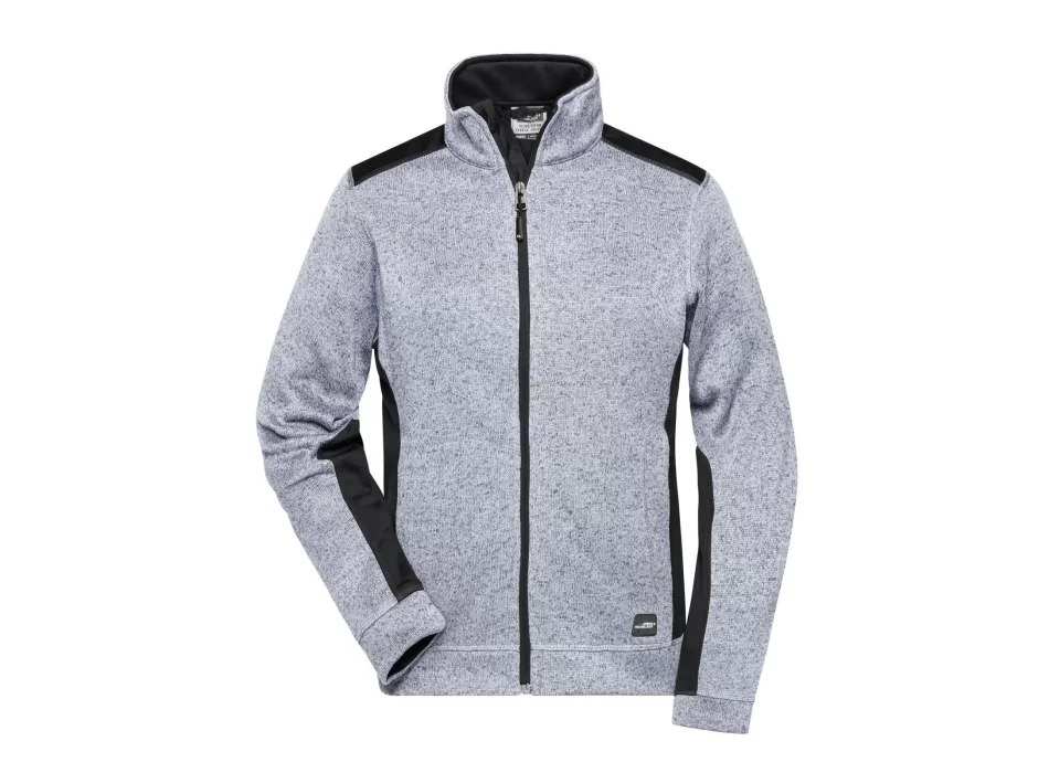 Ladies' Knitted Workwear Fleece Jacket - Strong FullGadgets.com
