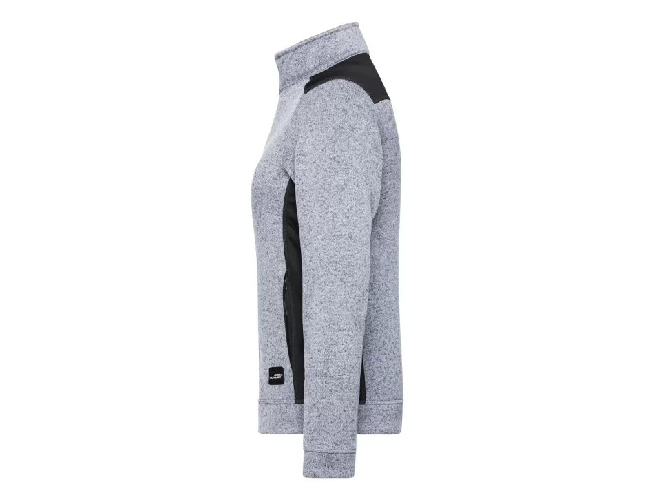 Ladies' Knitted Workwear Fleece Jacket - Strong FullGadgets.com