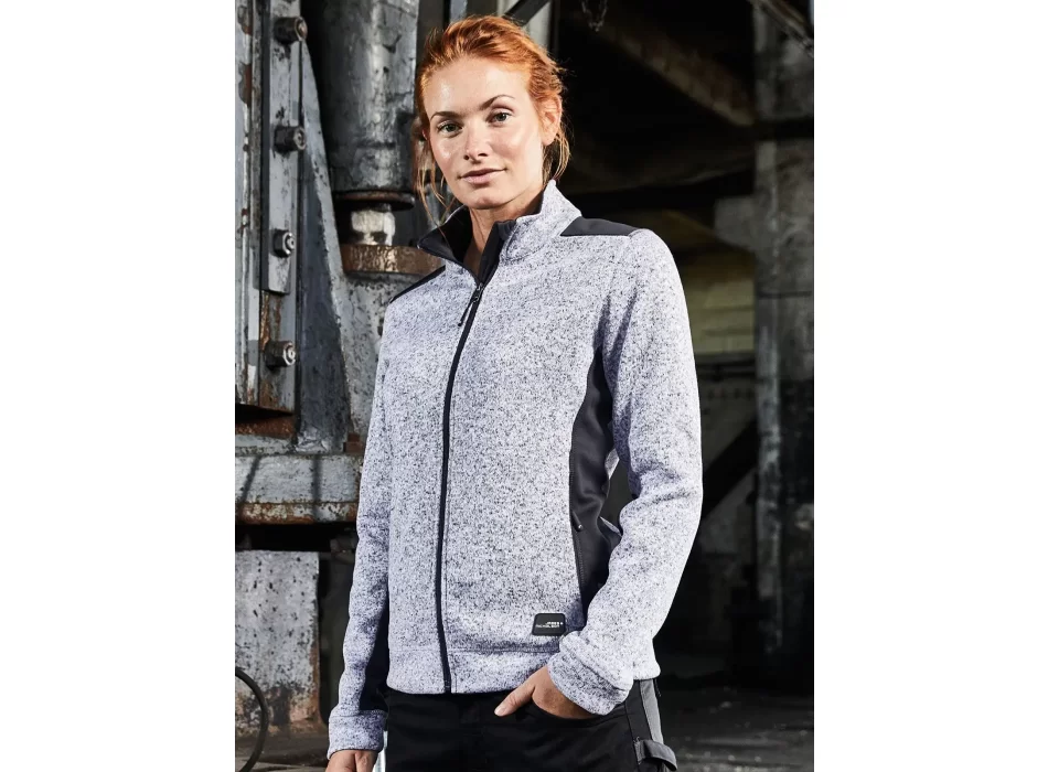 Ladies' Knitted Workwear Fleece Jacket - Strong FullGadgets.com