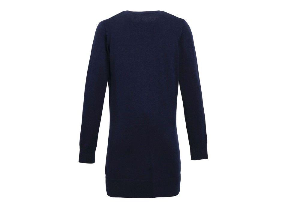 Ladies' Log Length Knitted Cardigan FullGadgets.com