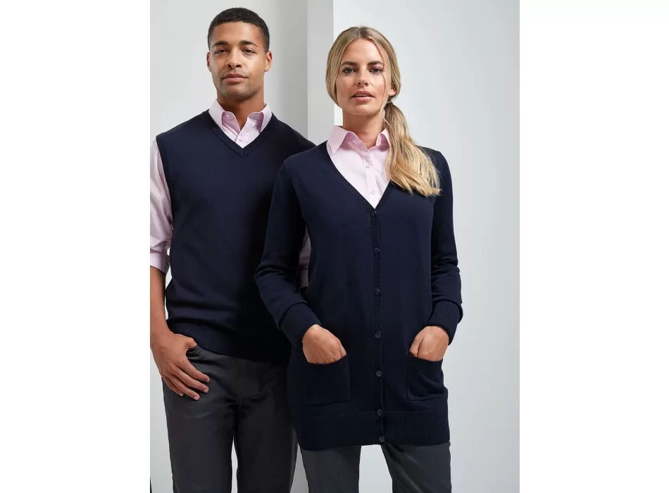 Ladies' Log Length Knitted Cardigan FullGadgets.com