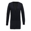 Ladies' Log Length Knitted Cardigan FullGadgets.com