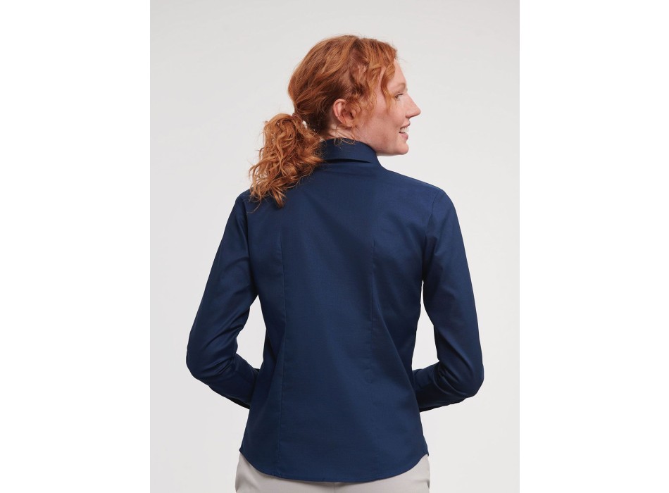 Ladies' Long Sleeve Easy Care Oxford Shirt FullGadgets.com