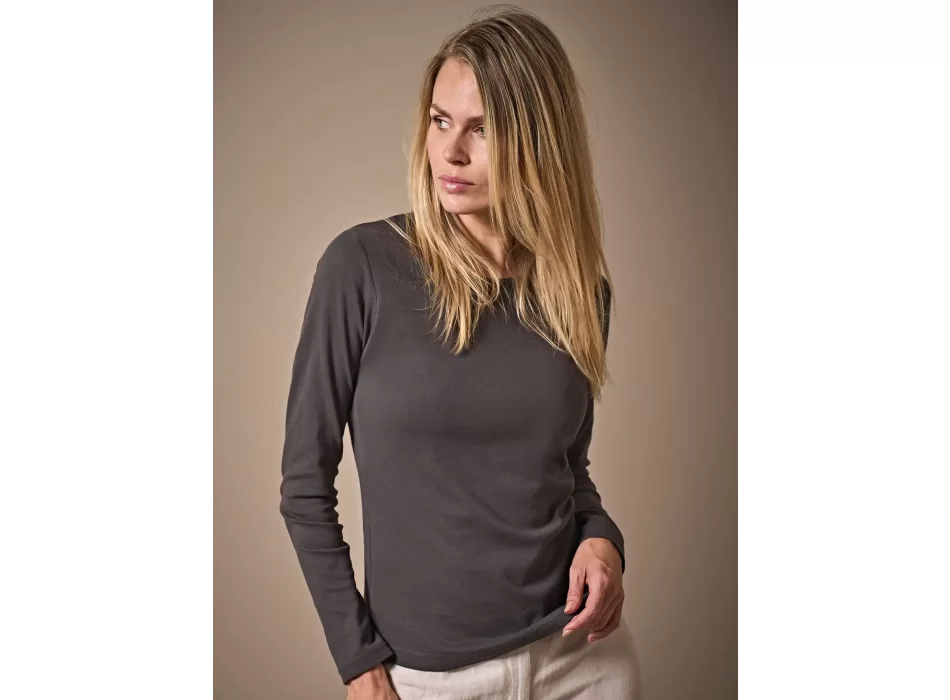 Ladies  Long Sleeve Interlock Tee FullGadgets.com