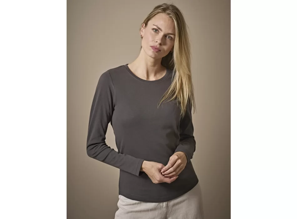 Ladies  Long Sleeve Interlock Tee FullGadgets.com