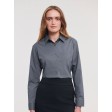 Ladies' Long Sleeve PolyCotton Poplin Shirt FullGadgets.com