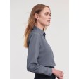 Ladies' Long Sleeve PolyCotton Poplin Shirt FullGadgets.com
